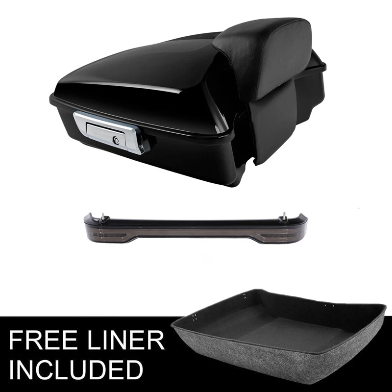 Chopped Pack спинка багажника светодиодный задний фонарь подходит для Harley Tour Pak Road King