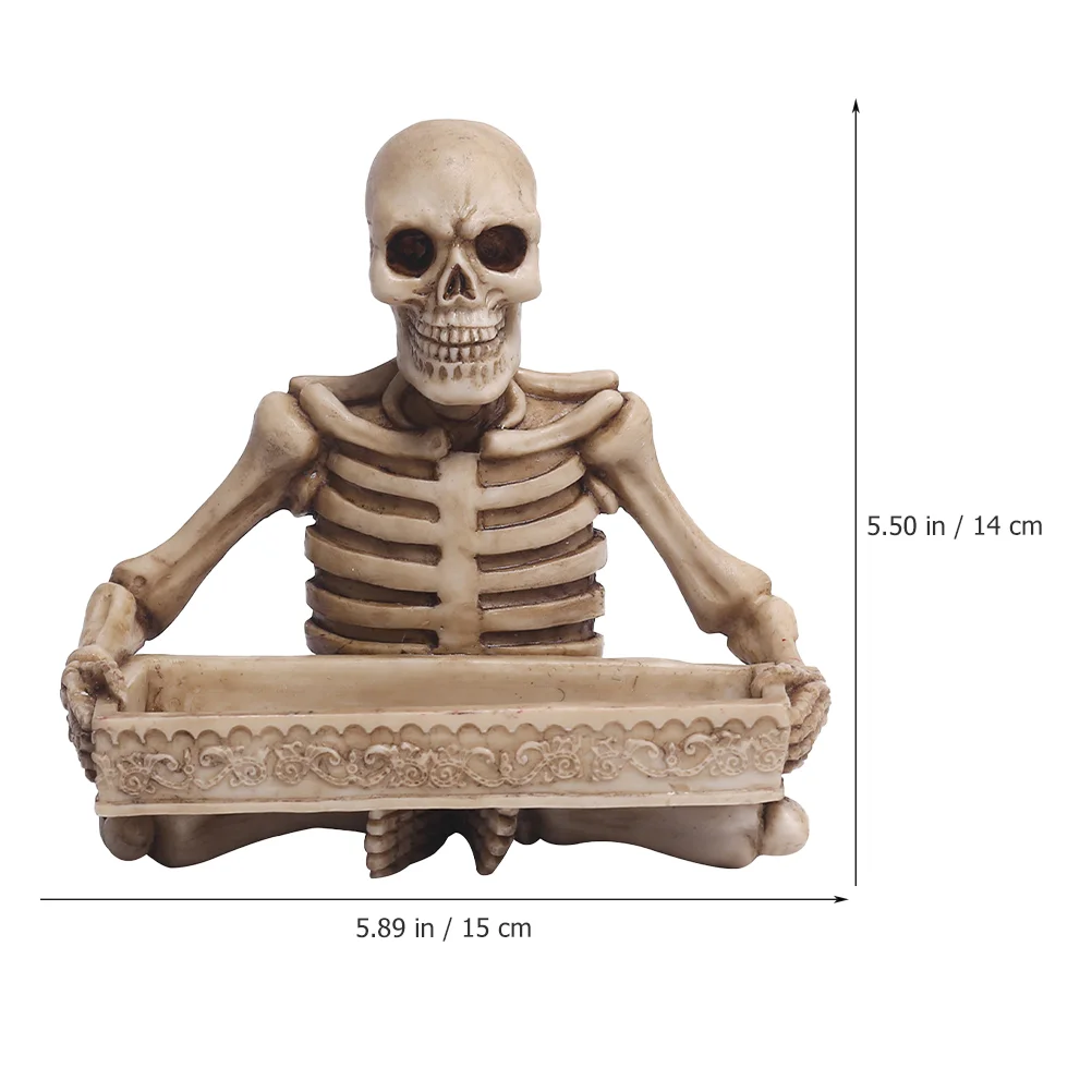 Готические настольные аксессуары череп корто лоток для хранения украшения