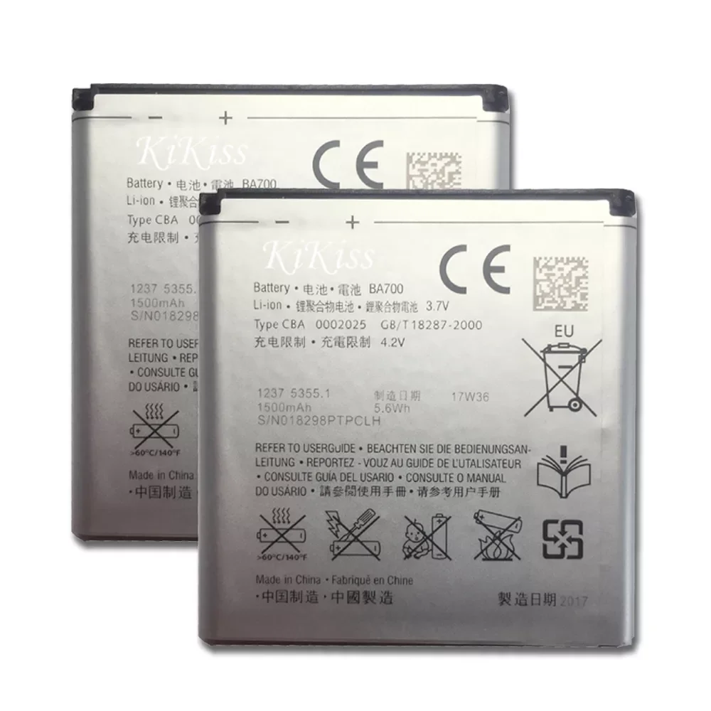 

BA700 Li-ion Battery 1500mAh For Sony Ericsson MT11i MT15i MK16i ST18i St18a SO-03C For Xperia Neo / Pro / Neo V / Ray