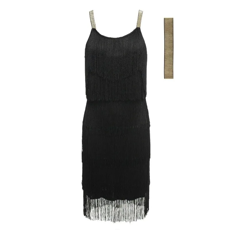 Платье в стиле 1920-х годов платье Великий Гэтсби с воротником-лодочкой на