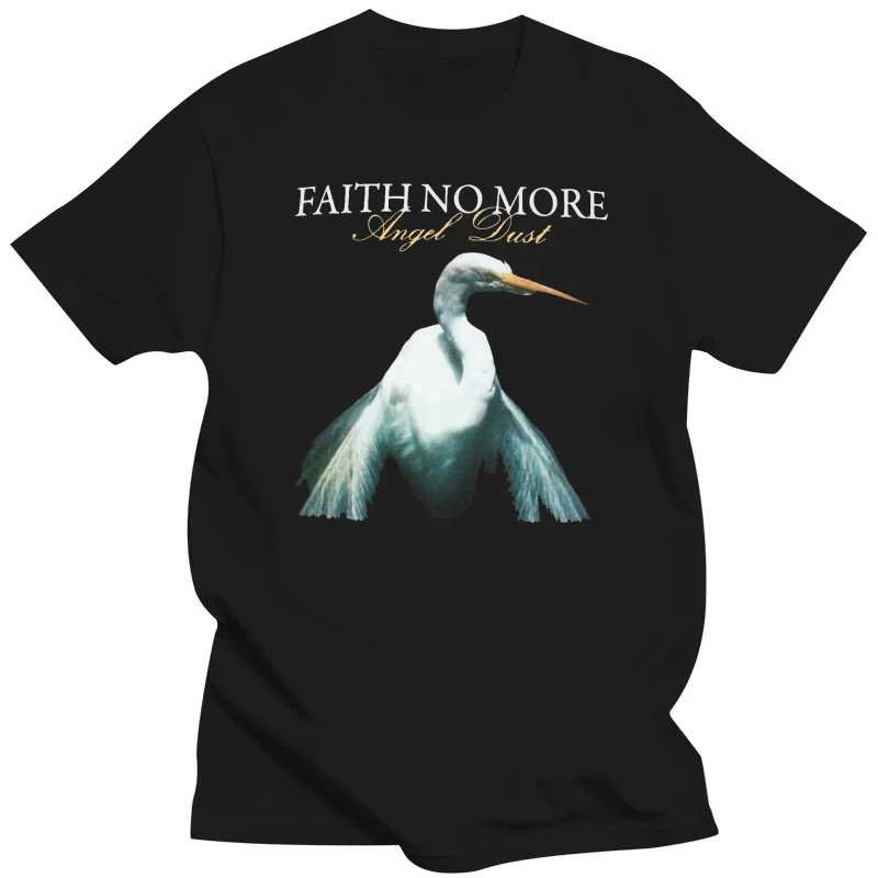 

FAITH NO MORE ANGEL DUST MENS BLACK T SHIRT MIKE PATTON MR.BUNGLE FANTOMAS