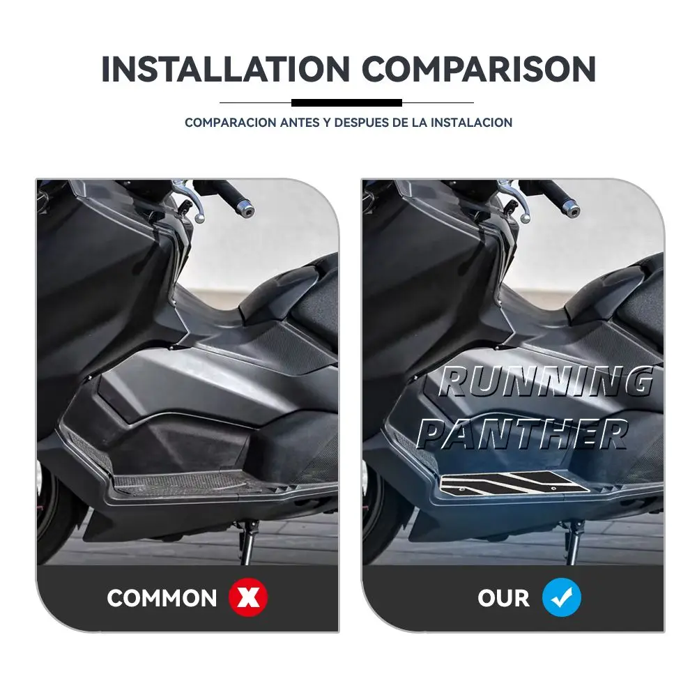 Новинка аксессуары для мотоциклов TL500 задняя подножка из нержавеющей стали