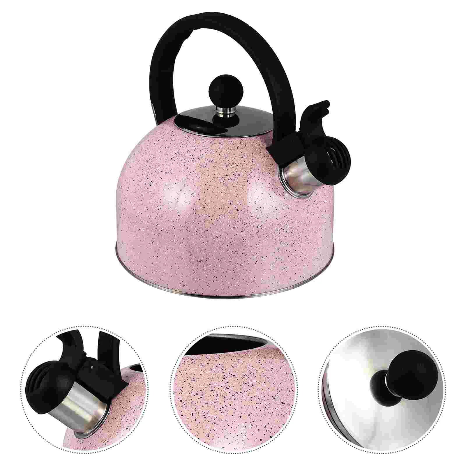 

Kettle Water Tea Pot Boiling Teapot Whistling Heater Electric Sounding Stovetop Teakettle Portable Coffee Steel Stainless Voice