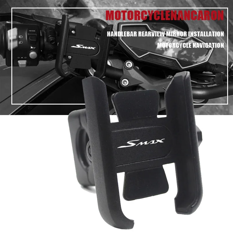 

For YAMAHA SMAX155 SMAX 155 2017 2018 2019 2020 2021 Motorcycle Accessories handlebar Mobile Phone Holder GPS stand bracket