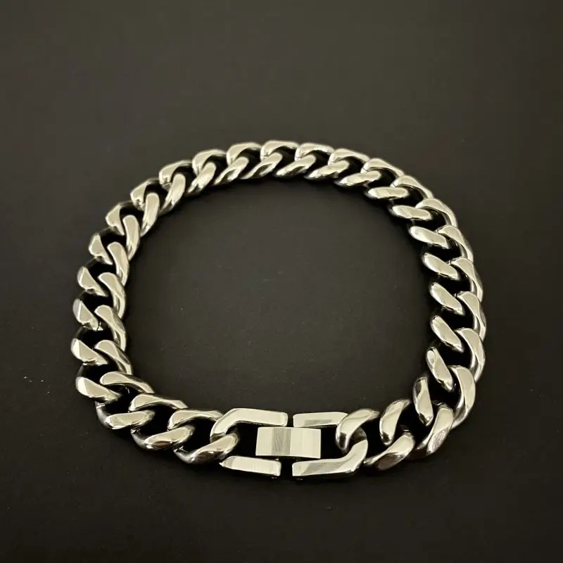 Новый браслет из чистого титана 10 5 мм полированный шестисторонний легкий