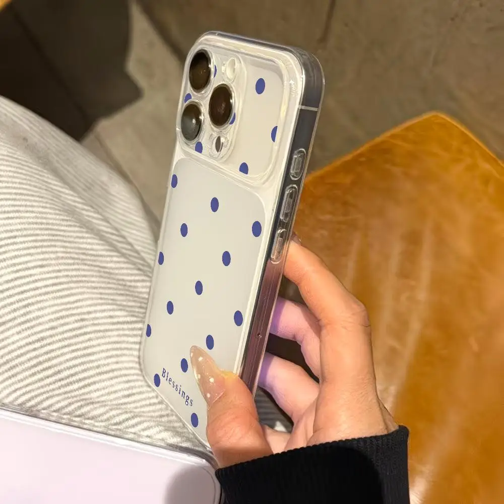 Прозрачный чехол с простым волнообразным узором, подходящий для iPhone 17, 16, 15, 14, 13, 12, 11 ProMaxPlus, противоударный и устойчивый к падениям. (art.: 3920dcecc5a2f) - 3920dcecc5a2f