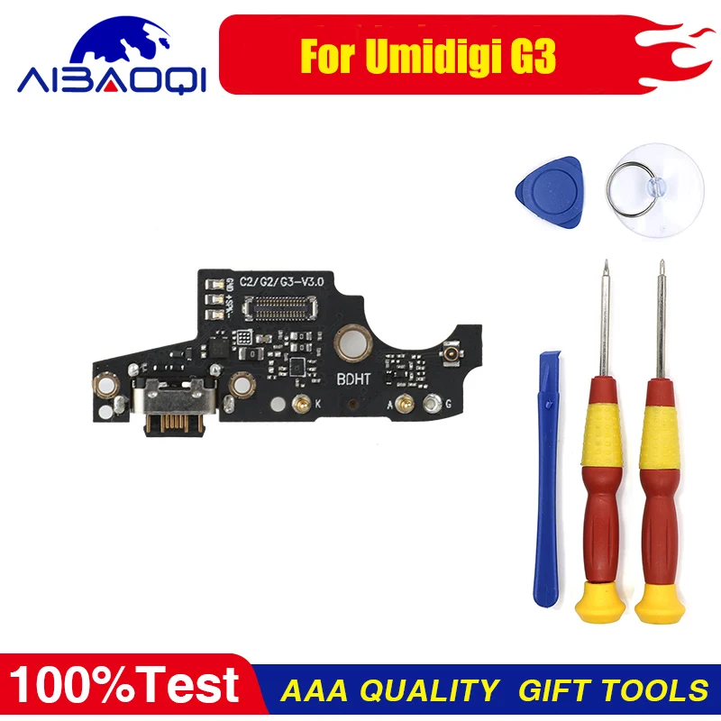 

Новинка 100%, оригинальная зарядная док-станция XUNQIYI для Umidigi G3, USB-порт, зарядная плата, запасные части, бесплатные инструменты