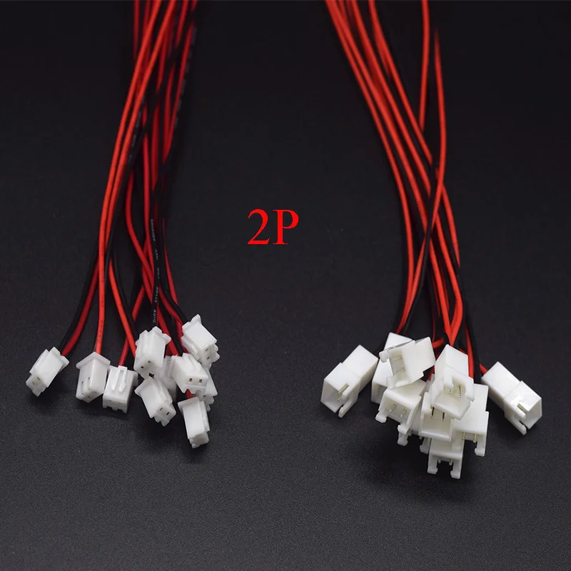 

10 комплектов JST XH2.54 2Pin 2,54 мм шаг разъем 26AWG Женский штекер 2P разъем с 200 мм проводной Кабельный разъем