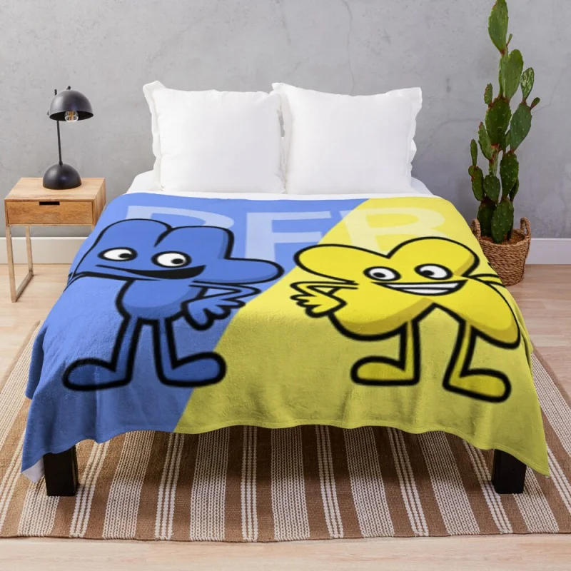 

BFB 4 and X design Throw Blanket flannel