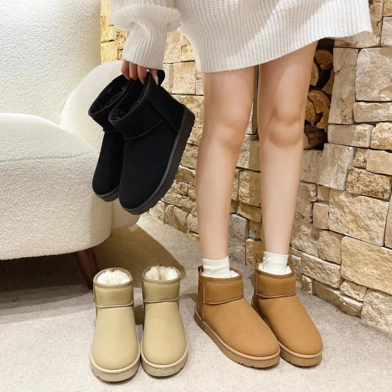 Лидер продаж 2023 зимние сапоги большого размера для женщин новый дизайн