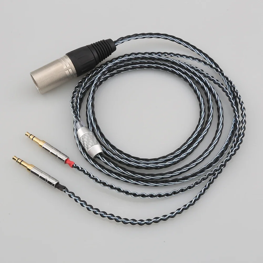 HiFi Audiocrast 8-ядерный посеребренный кабель для наушников Focal Clear ElexElegia Stellia