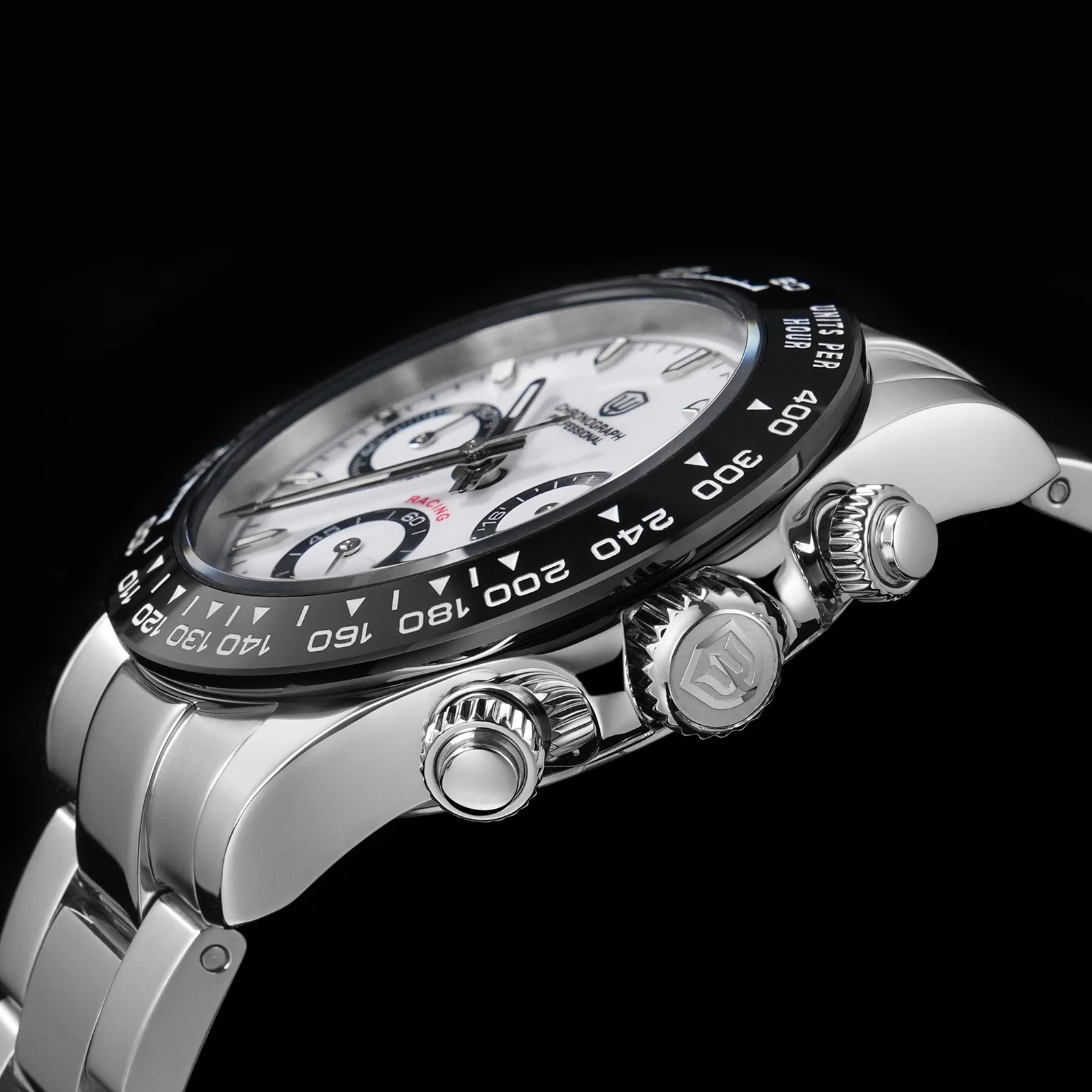 Фото Watchdives WD16500 V2 Кварцевые часы VK63 Sweep Спортивные часы с хронографом Сапфировое покрытие AR BGW9 Светящиеся водонепроницаемые часы №4