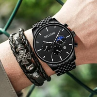 2022 luminous fashion quartz male wristwatch minimalist business watch mens luxury brand men watch chronograph relogio masculino
