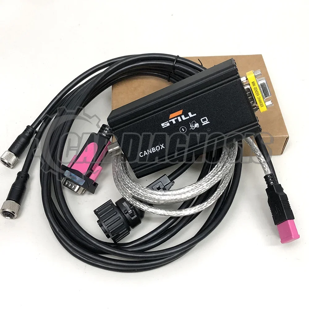 Фото Диагностический сканер CANBOX USB (OEM) 50983605400 для вилочных погрузчиков STILL, автоматический диагностический инструмент для погрузчиков STILL №2