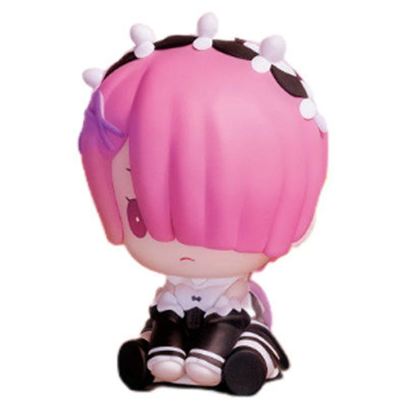 Фото Оригинальная фигурка Emilia из Blind Box по аниме Re:ZERO - Starting Life in Another World от Bushiroad, модель Ram, Mystery Box, украшение, подарок №5