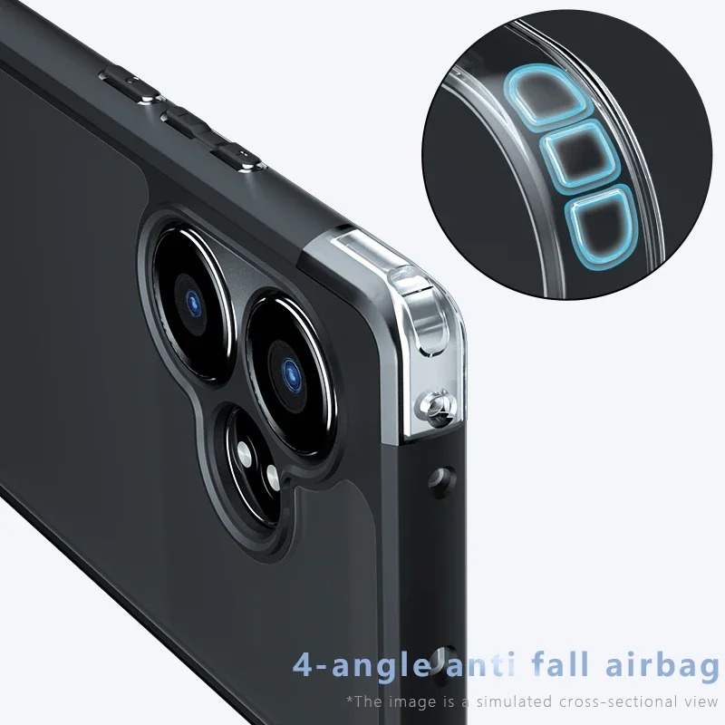 Для Realme GT6 GT 6T Neo 6 Neo6 SE чехол Роскошная матовая прозрачная задняя крышка для Neo6SE