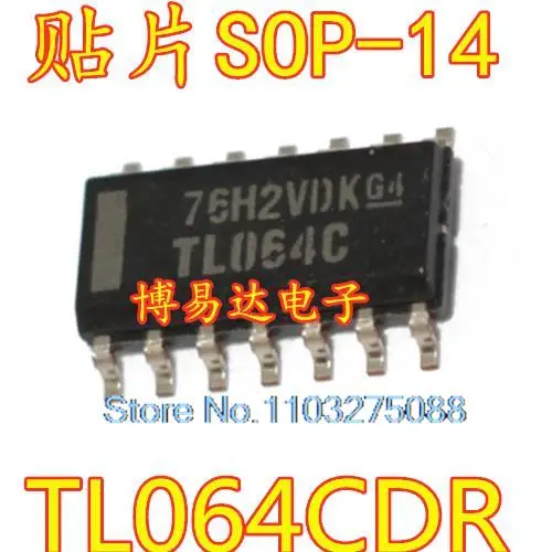 

20 шт./LOP TL064C TL064CDR SOP-14