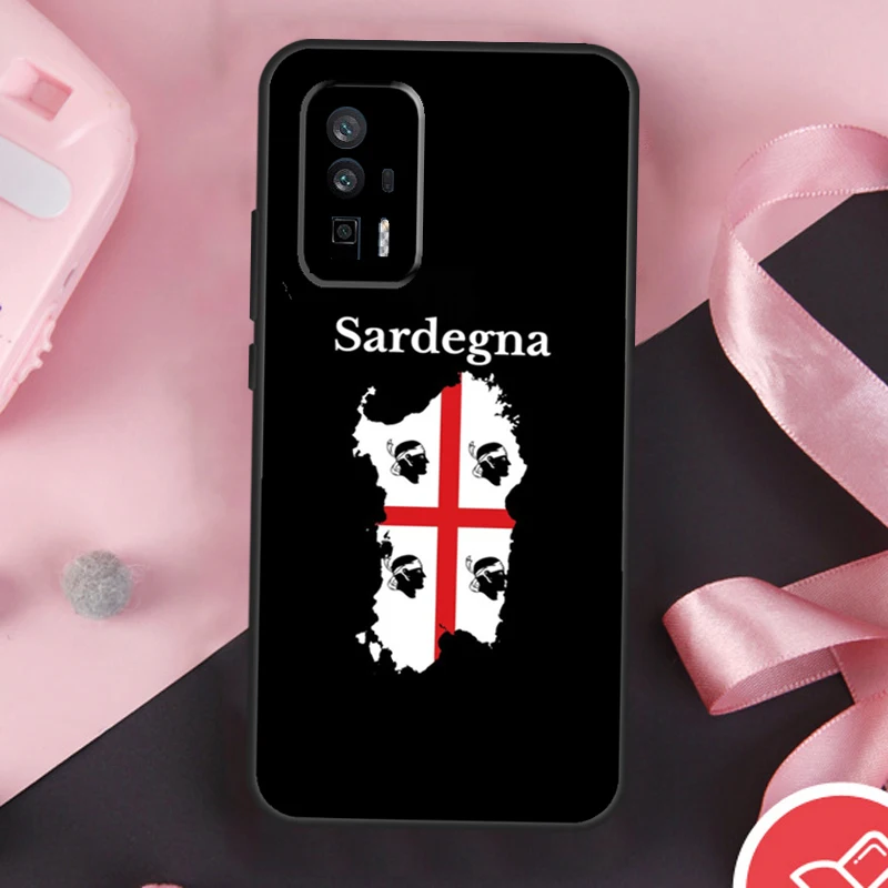 Чехол с флагом Сардинии для POCO X3 X5 X6 F6 Pro M6 M5s F3 F5 Xiaomi 11T 12T 13T 14 Ultra 12 13 Lite чехол