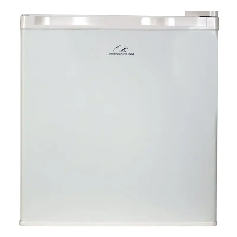 

Compact Single Door Refrigerator and Freezer, 1.6 cu. ft. Mini Fridge, White