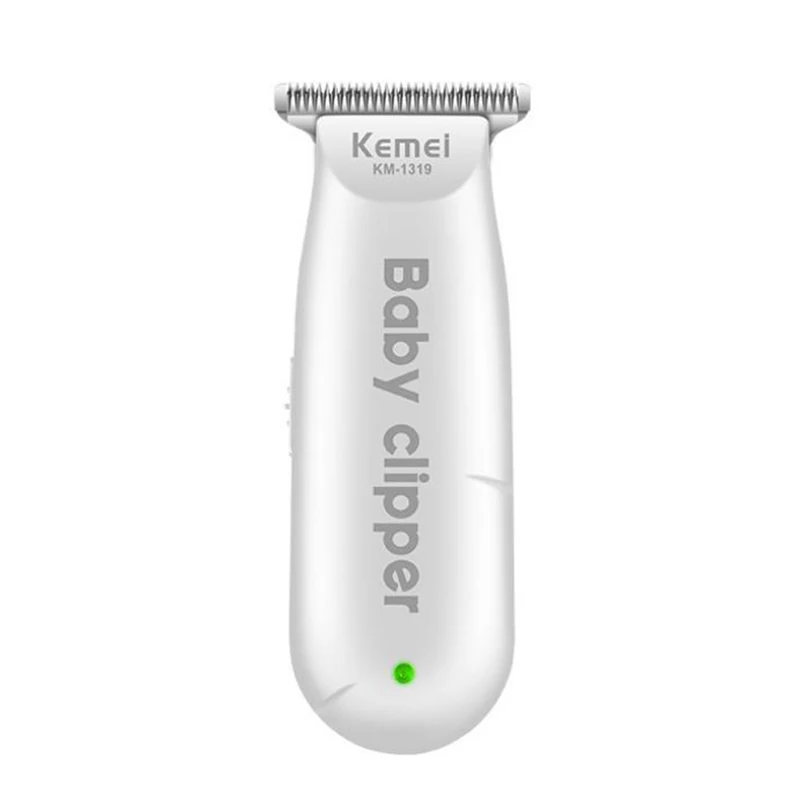 

KM-1319 Baby Hair Clipper Professional USB Hair Trimmer Rechargeable Haircut Machine with 3pcs Limit Combs
