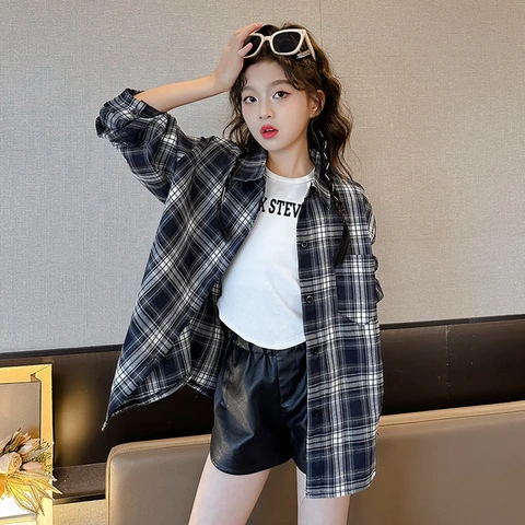 Модные рубашки для подростков девочек