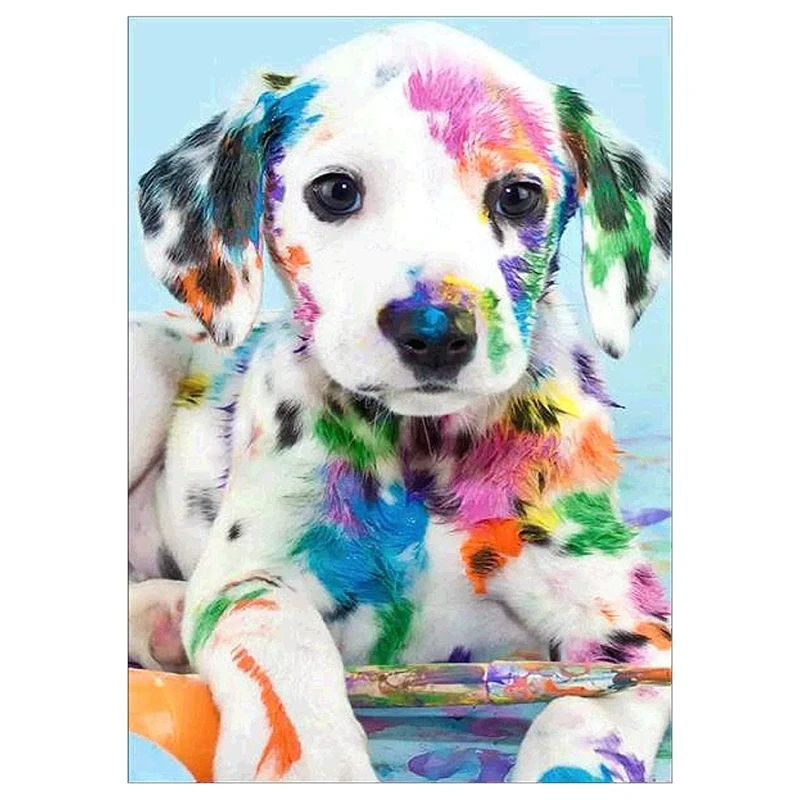 

Набор для рисования алмазами для взрослых, аксессуары для вышивки щенков, алмазная вышивка, домашний декор для стен