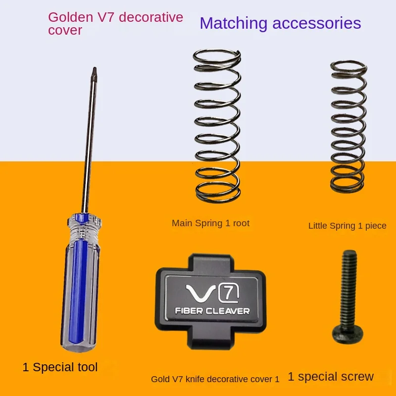Original Korean Welding Machine VF15/V7 Optical Fiber Cutting Knife Upper Cover Decorative Cover  Repair Accessorie