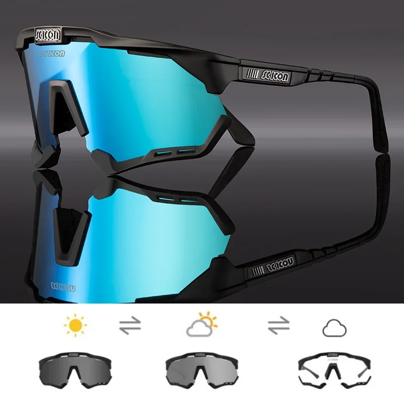 Велосипедные солнцезащитные очки поляризованные для велоспорта сверхмощные