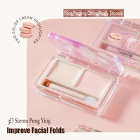 two color high gloss makeup concealer paltte delicate and obedient brighten face tear trough nasolabial lines no easy get stuck