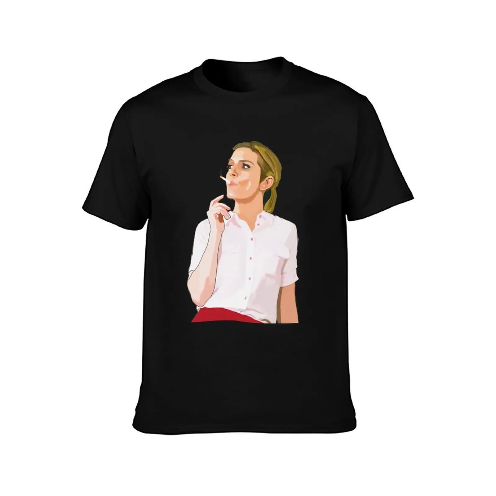 Фото Футболка Kim Wexler, не образующая катышков, повседневная футболка №2