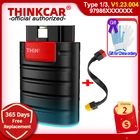 THINKCAR Thinkdiag Старая загрузочная версия V1.23.004 Новая Thinkdiag ECU Coding 16 Сбрасывает все программное обеспечение Считыватель кодов OBD2 Инструменты сканера PK LAUNCH Easydiag ELM327