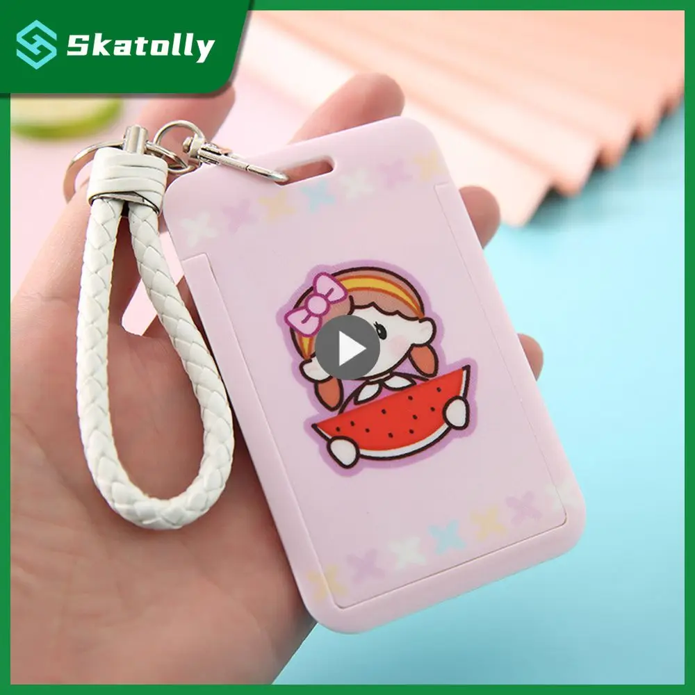 

Colorful Student Card Holder Dustproof And Moistureproof Beautiful And Practical Cartoon Card Holder Simple And Delicate Cartoon