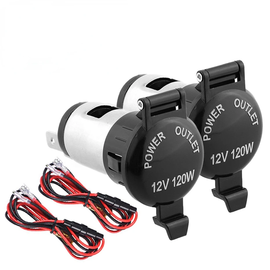 

Водонепроницаемый автомобильный прикуриватель, 120 Вт, 12-24 В