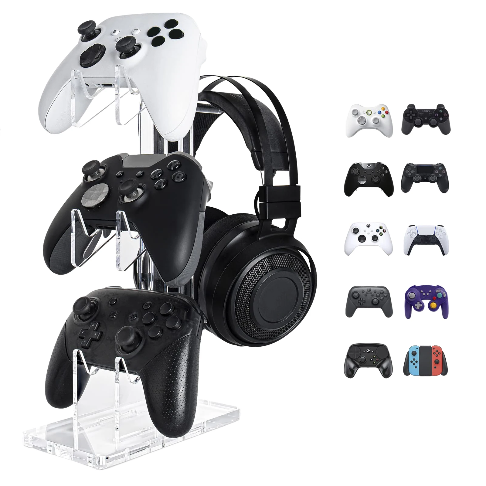 

Reliable High-quality Game Handle Desk Display Stand Acrylic Controller Display Stand ForPS5/for PS4/for XBOX Game Accessories