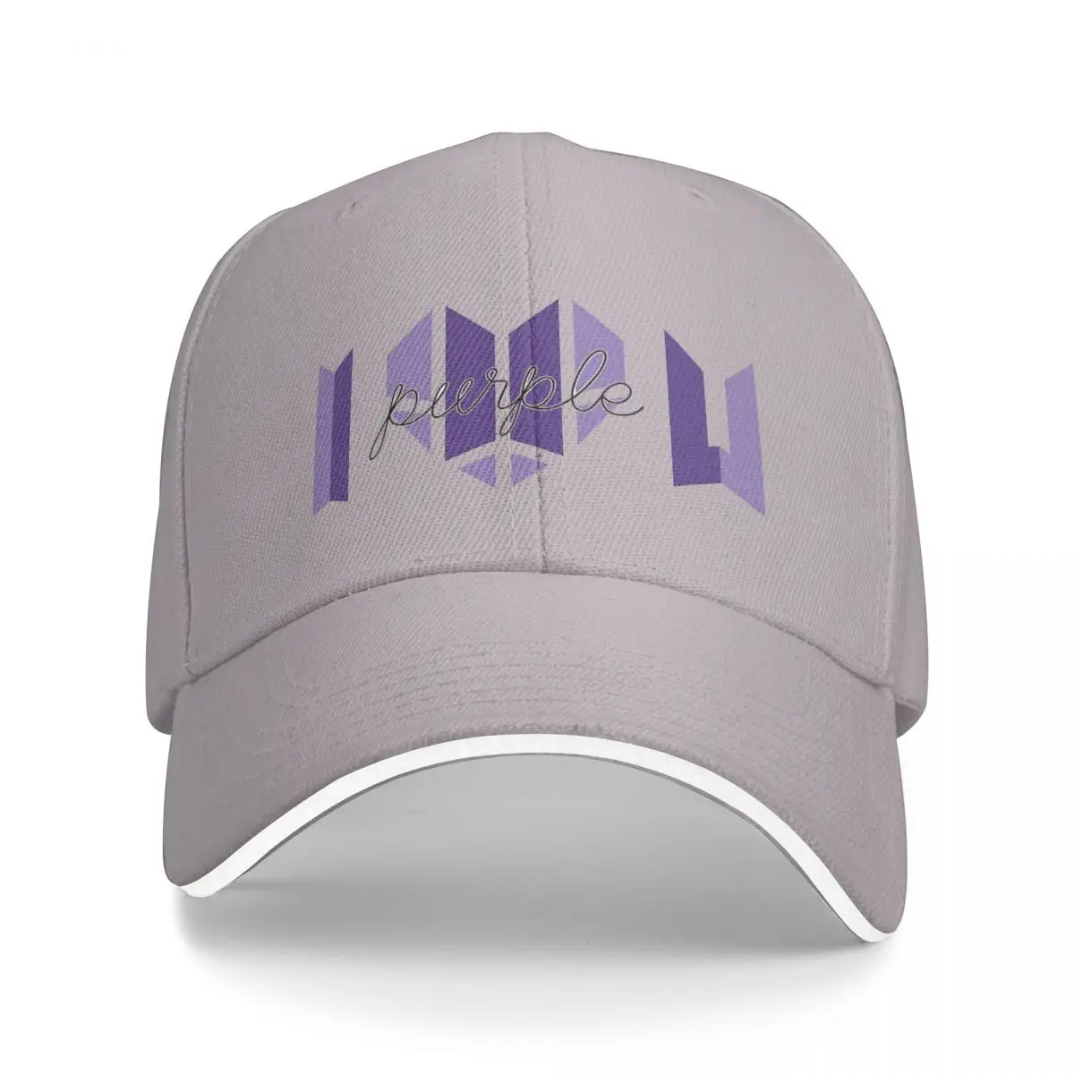 

Бейсболка I Purple You, модная мужская и женская кепка, уличная Регулируемая Повседневная Кепка, бейсболка в стиле хип-хоп, полихроматическая