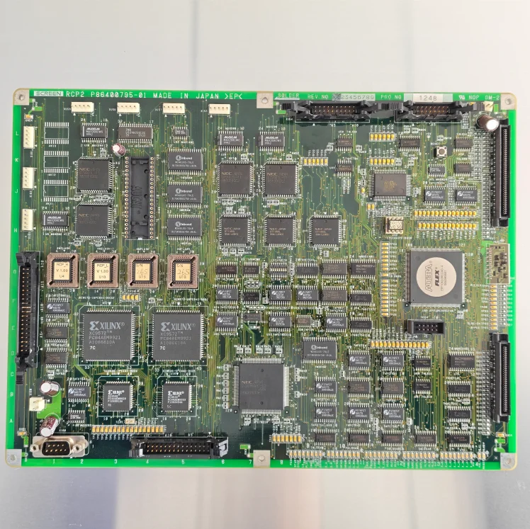 Фото Плата управления SCREEN CTP PlateRite PT-R4000, PT-R8000 U1150046 PIO-CTP P86401378-00, оригинальная и б/у, в наличии на складе №1