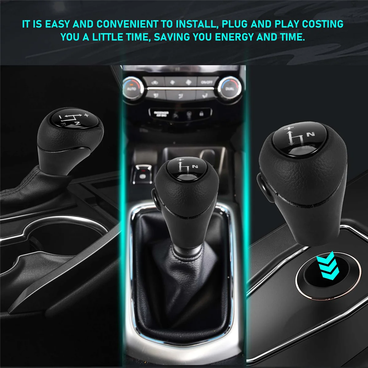 Автозапчасти кожаная автоматическая ручка переключения передач рычаг для Mercedes