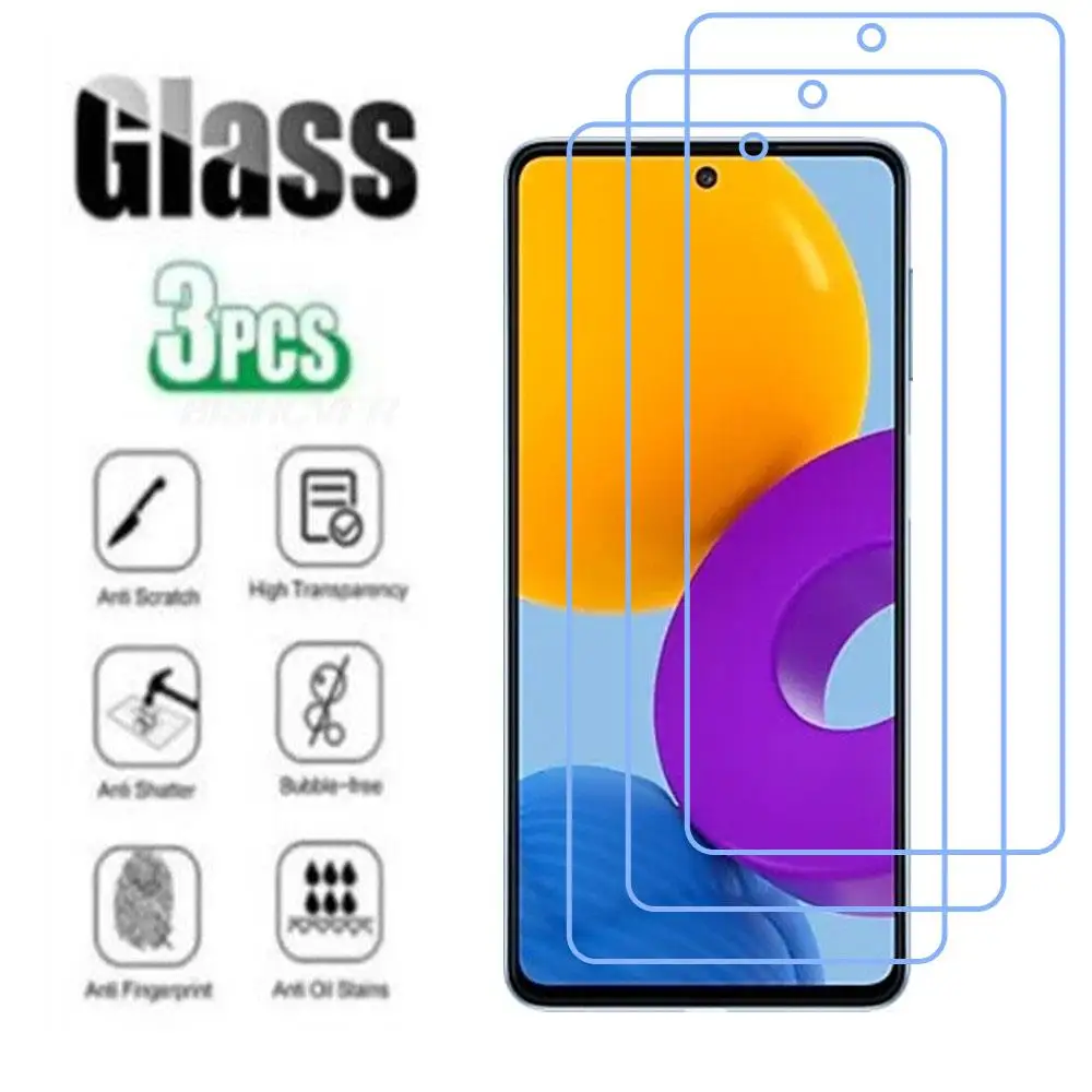 

Защитное закаленное стекло 9H для Samsung Galaxy M52 5G 6,7 дюйма GalaxyM52, защита экрана телефона, защитная пленка