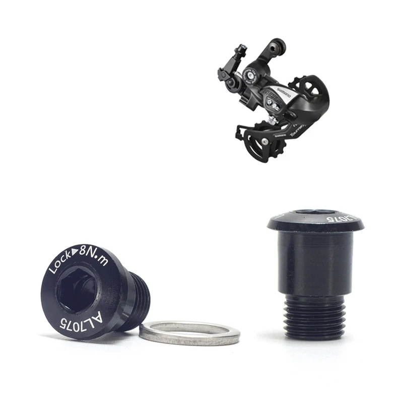 

Durable Steel Bike TX35/ TZ50 Derailleur Fixing Bolts MTB Jockey Wheel Screws