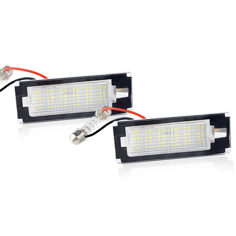 

2 Шт. Высококачественных Светодиодных Фонарей Подсветки Номерного Знака Для Citroen Jumper, Peugeot Boxer, Фургонов Fiat Ducato