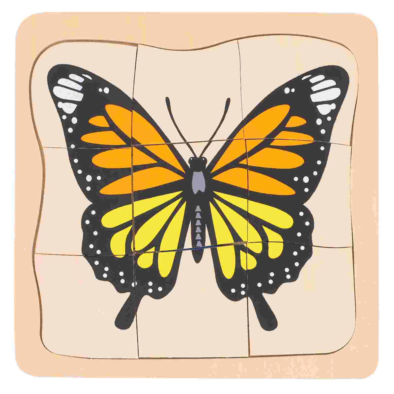 

Puzzle Wooden Toddlerblock Jigsaw Puzzles Turtle Board Sunflower Educational Animal Cycle Life Alphabetwood Square Kids Russian