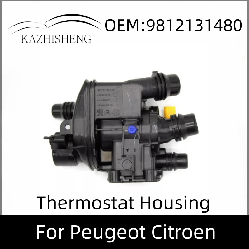 

9812131480 Корпус термостата для Peugeot 2008 208 308 408 508 5008 Citroen C3 C4 1.2T