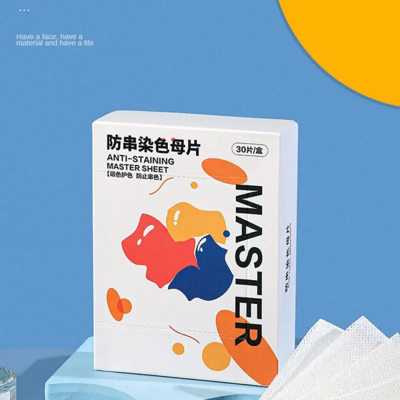 

New Anti-string Dyeing Anti-dyeing Towel Clothes String Color Mixed Washing Paper Household Laundry Piece Color Absorbing