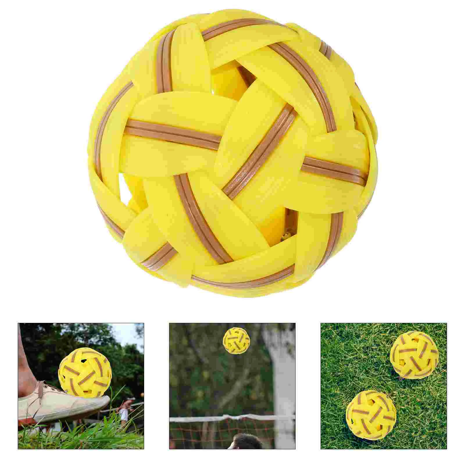 

Kids Toys Outdoor Plastic Football Decor Plaything Reusable Soccer Sports