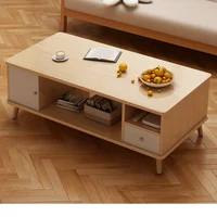 Tea Makeup Floor Center Table Living Room Minimalist Mesa Lateral Luxury Console Table Couch Console Wood Tavolino Furniture L