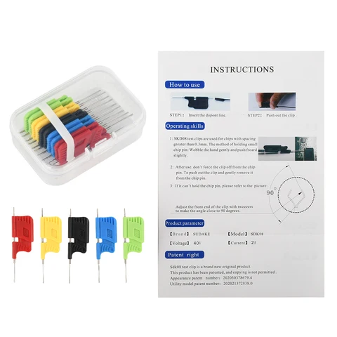 Тестовый зажим для чипа SDK08