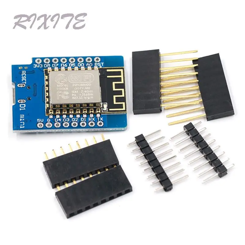 D1 Mini ESP8266 ESP-12 CH340G CH340 V2 USB WeMos, макетная плата D1 Mini NodeMCU Lua IOT, плата 3,3 В с контактами