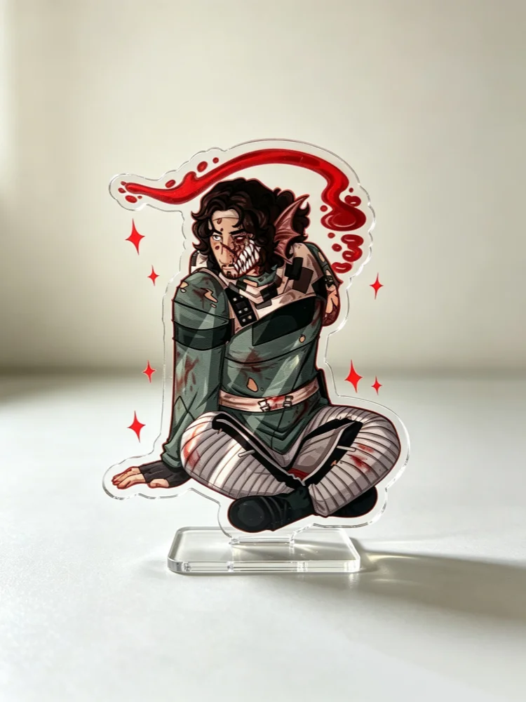 Фото Набор акриловых стендов Bloody MARY&PHM Grace (2 шт.) – Декор для стола, коллекционный подарок для фанатов игр и аниме, косплей-аксессуар по мотивам хоррор-игр №3