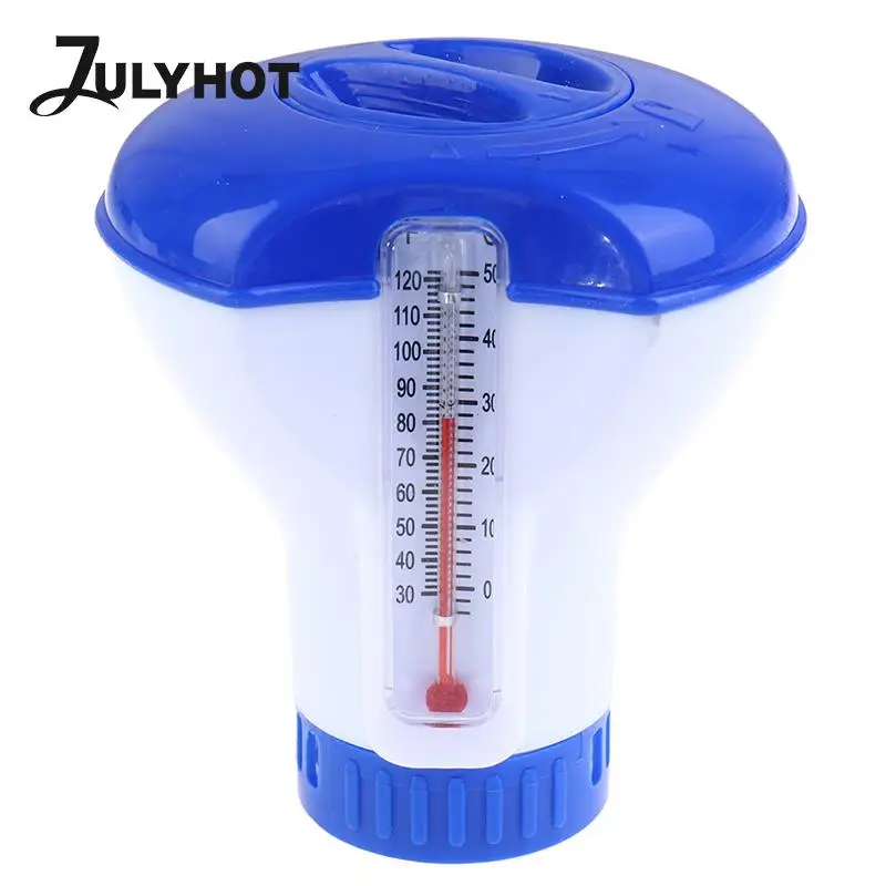 Hot Tub Swimming Pool Accessories Chlorine Bromine Tablets Floating Dispenser Floater Spa Pool Dosing Box Dosing Device