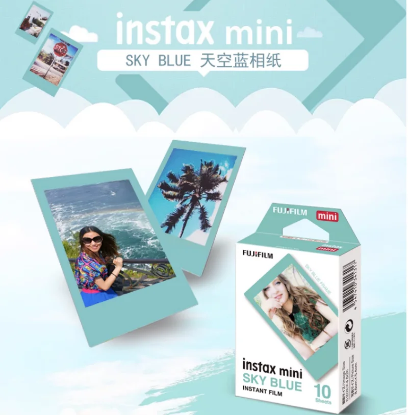 10-50 листов мгновенных фотографий для Fujifilm Instax Mini12 11 камера Mini пленка камеры
